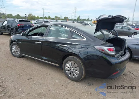 2017 Hyundai Sonata Hybrid Se from USA, damaged, VIN KMHE24L16HA060037